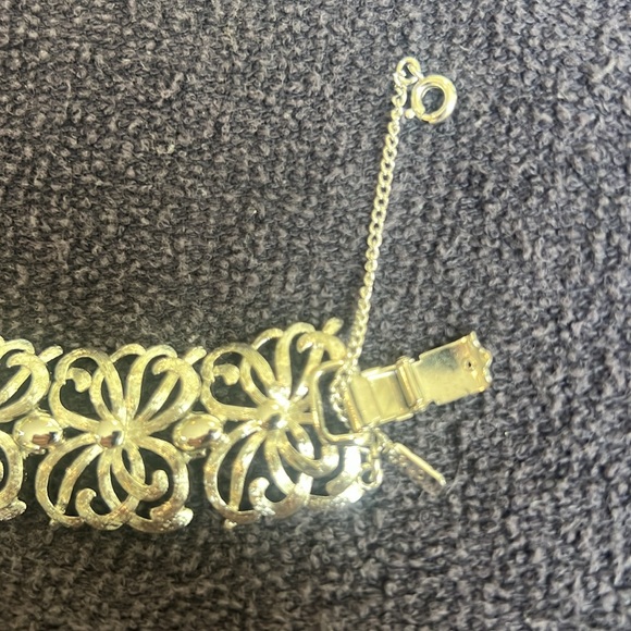 Vintage 60s signed Monet bracelet - Picture 3 of 5